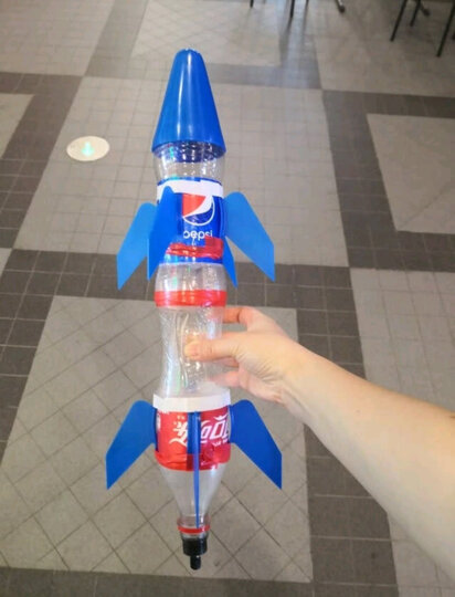 水火箭全套制作材料 套装 保护头 喷嘴 胶塞尾翼 发射控制器 套餐g3:"