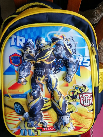 儿子喜欢的大黄蜂书包