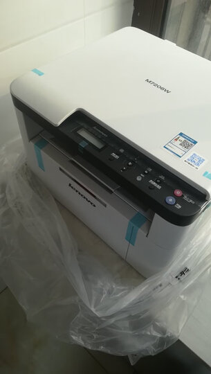 联想m7206w 黑白激光一体机 (打印 复印 扫描):"无线连接的打印机,第