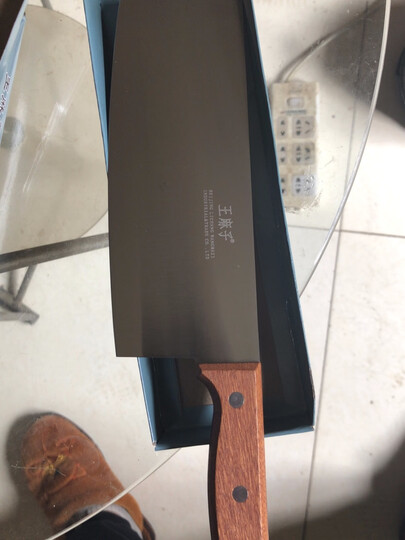 王麻子切菜刀 dc23-3:"我感觉还是不错的牌子也还可以,价格也不高不错
