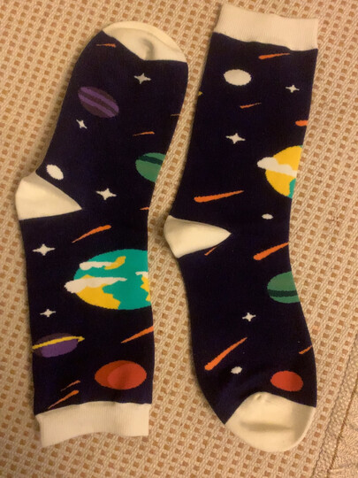 太空袜,弹性很好,就.