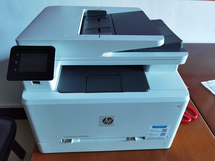 惠普hp m281fdw:"产品包装:包装非常严密,送到之后没有什么磕碰外形