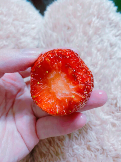 第一次买丹东草莓,店.