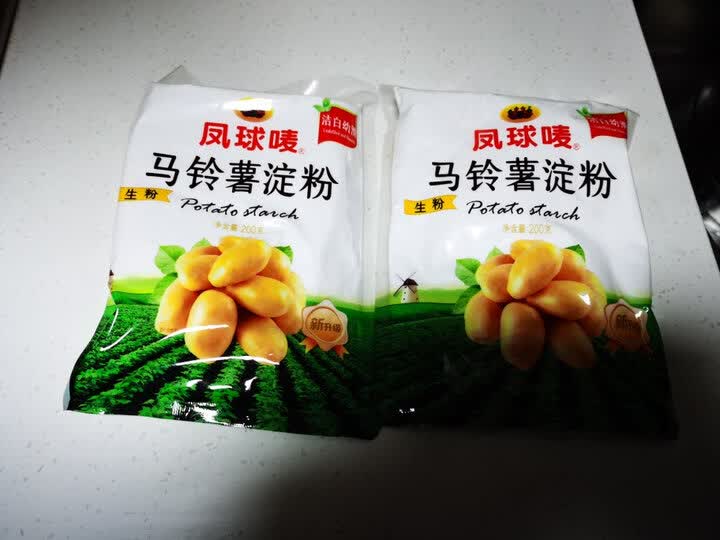 凤球唛淀粉生粉:"家里做菜需要,质量好,不沙尘" - 京东