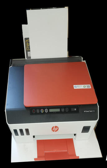 惠普(hp):"hp smart 519打印机外观漂亮,按照说明书安装十分简单.