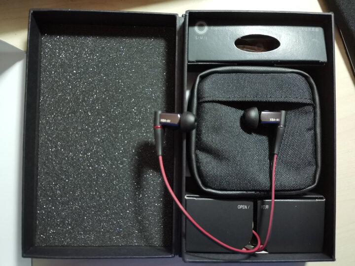 索尼(sony)xba-z5 圈铁结合耳机 高解析度音质体验 黑色 晒单图