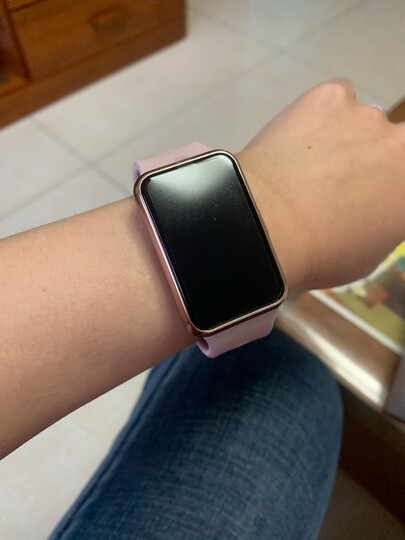华为(huawei)华为watch fit:"一直想买犹犹豫豫,产品不错,精致美观