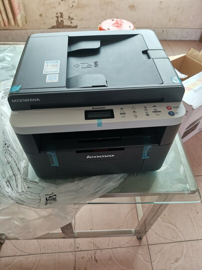 联想m7216nwa 黑白激光一体机 (打印 复印 扫描):"京东的忠实粉丝