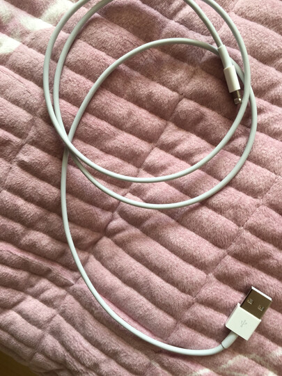 驰界苹果数据线ipad air/mini/6:"感觉挺好的,充电挺快的,线也不容易