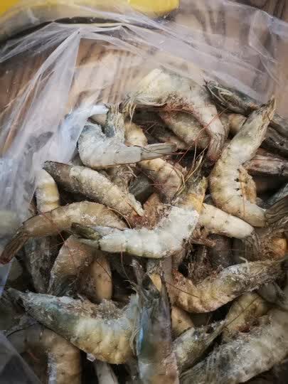 质量太差了,虾头全部发黑,冷冻了后也冻不明显,说是大虾,里面混的小虾