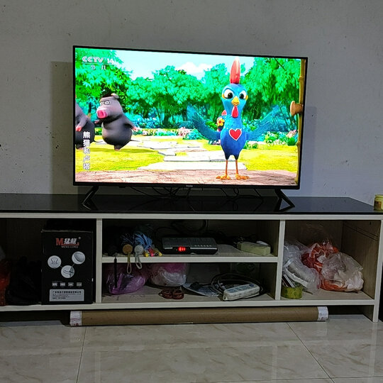 海尔43v31:"很好,送货快刚好赶到年前,电视效果很好.