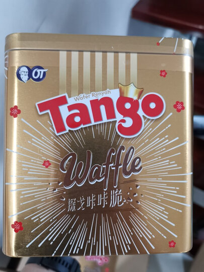 tango罐装巧克力咔咔脆325g:"发现买多啦,哈哈哈,不过应该还是挺好吃