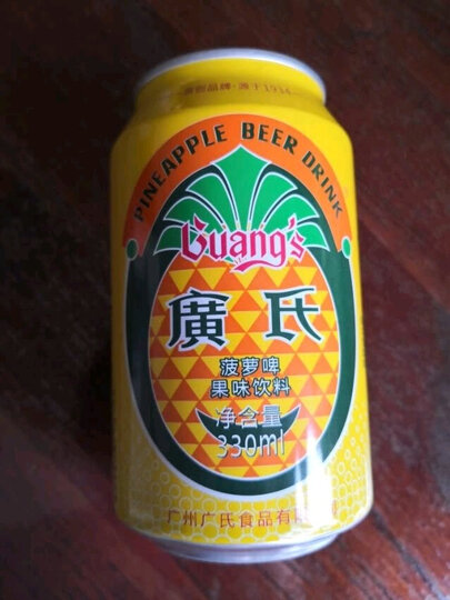 广氏菠萝麦芽味碳酸饮料 330ml*24罐 整箱:"第1次