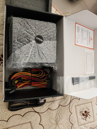 鑫谷gp600p白金版:"500w的白金,配了双8(6 2)pin显卡电源输入,低功耗