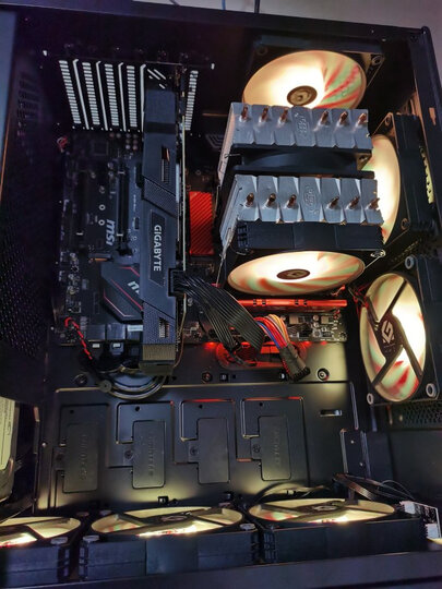 追风者(phanteks) 416psc主动静音版 中塔全金属水冷电脑机箱(支持360