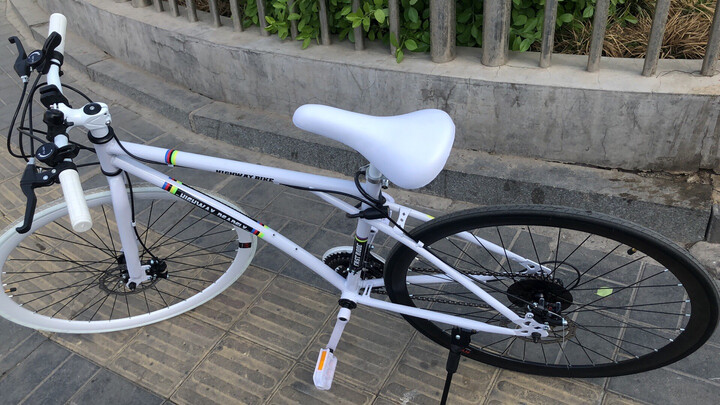 icolour:"自行车收到了～整体看上去物超所值,物流速度快,外观颜色