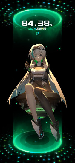 黑鲨4:"鲨鲨酱太可爱了!充电特别快!基本10多分钟就可以充满电!