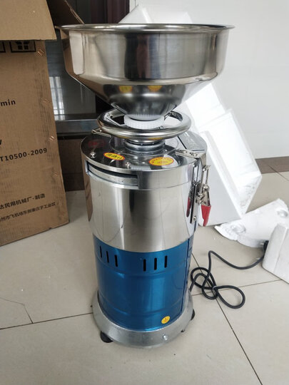 豆浆机磨出来的浆自己.