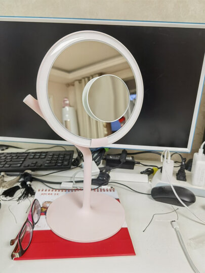 amiroamrio mini系列小魔镜粉色:"以前一直用一个特别特别小的化妆镜