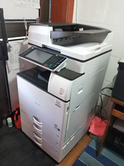 复印机激光大型打印一体商用黑白双面多功能复合机 理光6054黑白打印