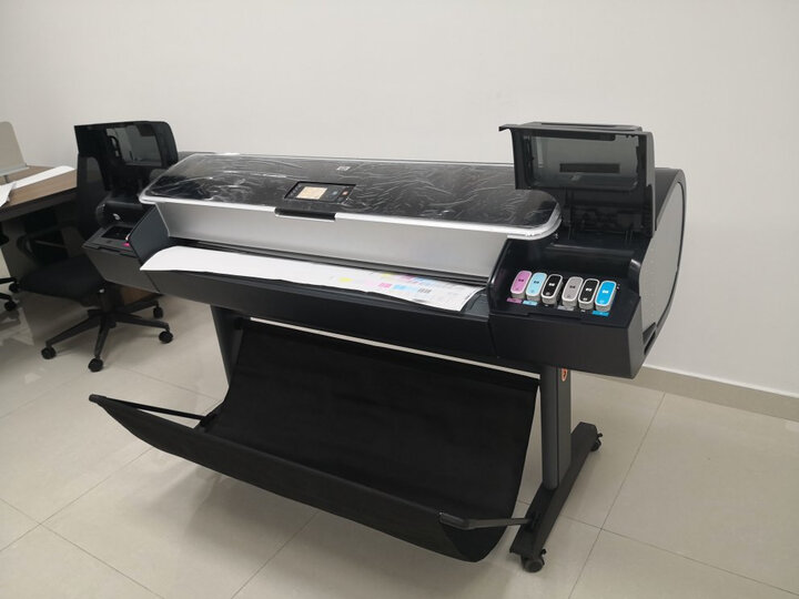 惠普(hp) 绘图仪 a1a0t650/730/830大幅面写真喷绘机打印机工程cad