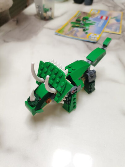 乐高31058:"除了说明书的3种拼法,还有额外的4种形态的,下载pdf说明书