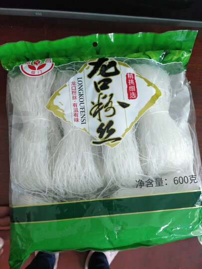 富昌粉丝:"挺筋道的,也没有什么异味儿,回来上锅蒸熟,在晾干,就可以吃