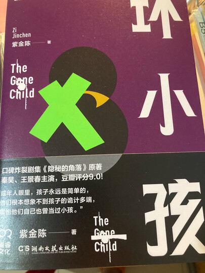 坏小孩(紫金陈悬疑小说秦昊主演的《隐秘的角落》网剧原著小说 《沉默