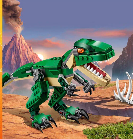 乐高31058:"包装完整,盒子保护的很好,没有被压坏.