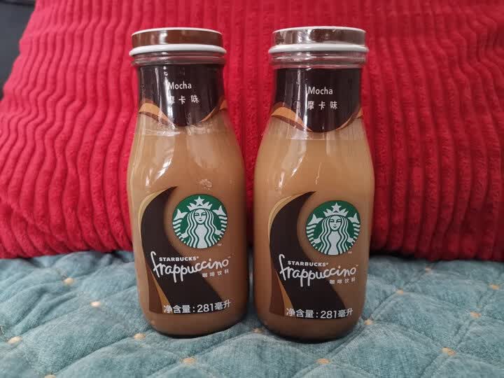 星巴克星巴克(starbucks)星冰乐 摩卡281ml*12瓶 咖啡饮料礼盒装(新老