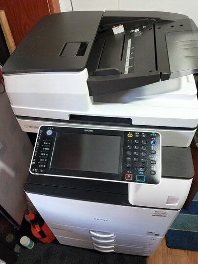 复印机激光大型打印一体商用黑白双面多功能复合机 理光6054黑白打印