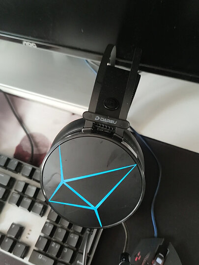 达尔优eh722 达尔优发光耳机:"性价比高做工质感:价格来说的话已经算