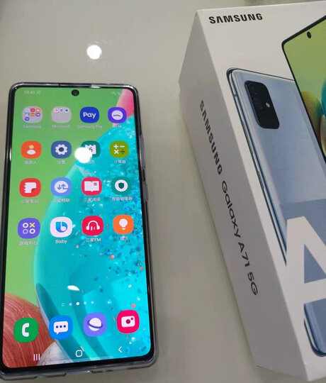 三星galaxy a71:"三星手机,作为手机界很知名的一个品牌,质量那是不容