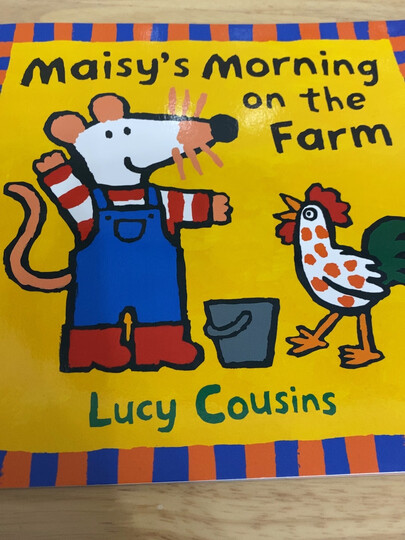 绿山墙:"小朋友很喜欢看maisy的绘本,里面的故事情节简单好理解,字数