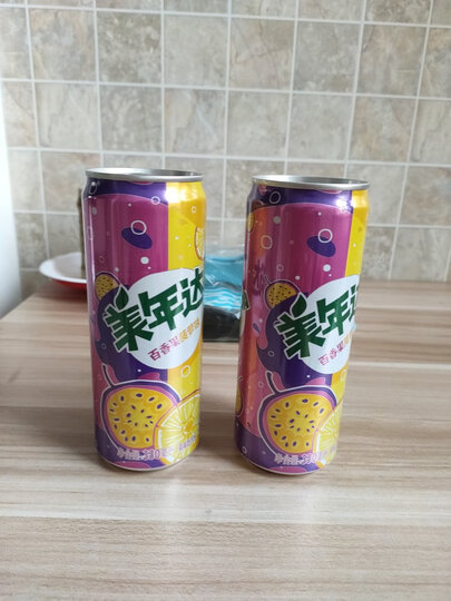 百事可乐美年达 百香果菠萝 330*15:"非常好喝的一款饮料.
