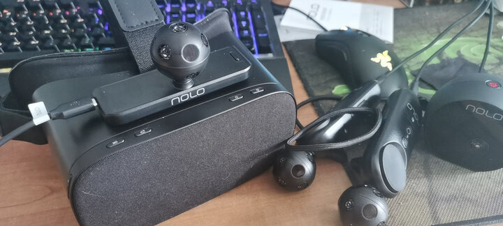 nolox1 4k vr一体机 6dof版:"京东品质一如既往的好,vr影像清晰,跟着