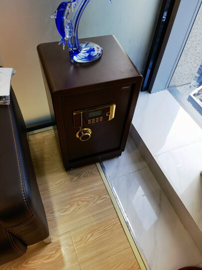 得力(deli)保险柜 高65cm大型办公家用保管柜 电子密码保险保管箱 全