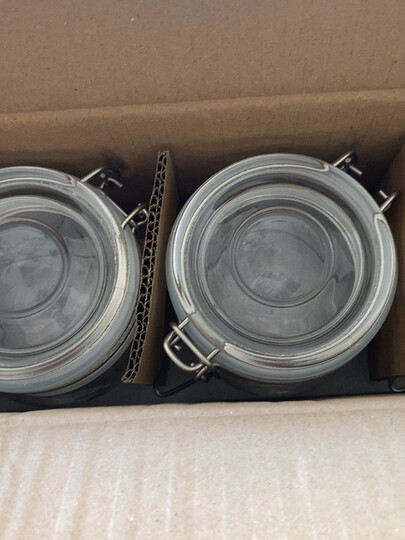 喜碧玻璃密封罐:"一次性买了3个玻璃密封罐,夏天做柠檬?