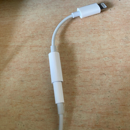 applelightning 至 3.5 毫米耳机插孔转换器:"不错子" - 京东