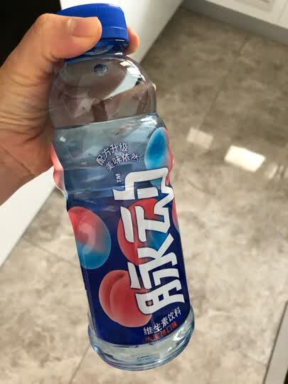 脉动水蜜桃味运动饮料600ml *15瓶 整箱:"特别好的味道 好喝 一直都喝