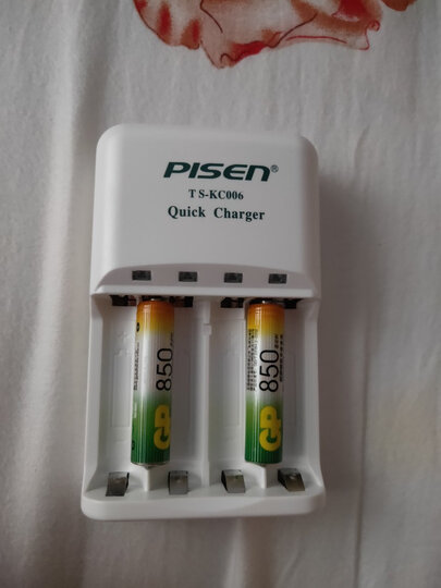 品胜 Pisen 镍氢电池充电器快充版5号aa 7号aaa电池充电器通用充电时长 最长时间也就是4 5小时就可以 京东
