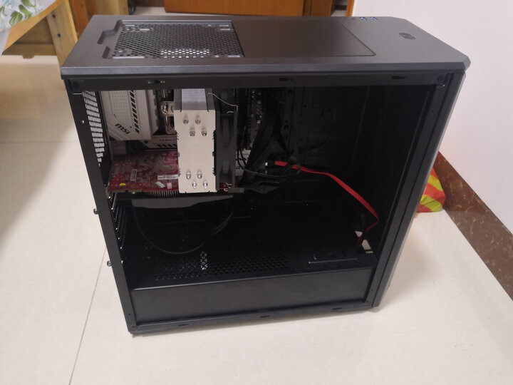 追风者(phanteks) 416pc主动降音版 台式全金属水冷电脑机箱(支持360