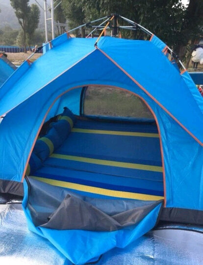 探险者(tan xian zhe)户外自动充气垫加厚加宽户外帐篷双人防潮垫可