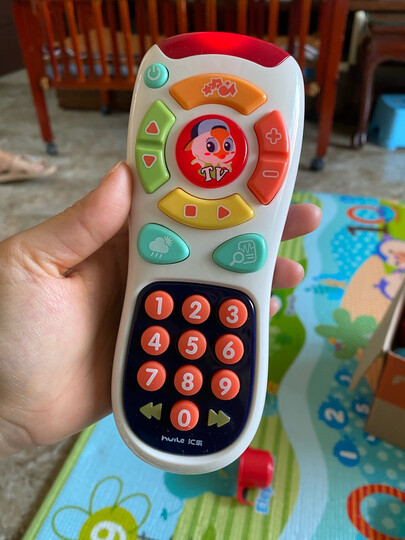 汇乐玩具 757 探索遥控器 早教玩具男女孩儿童音乐玩具宝宝婴幼儿