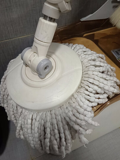 大卫旋转拖把头细细拖系列拓朴拖把配件单个装 晒单图