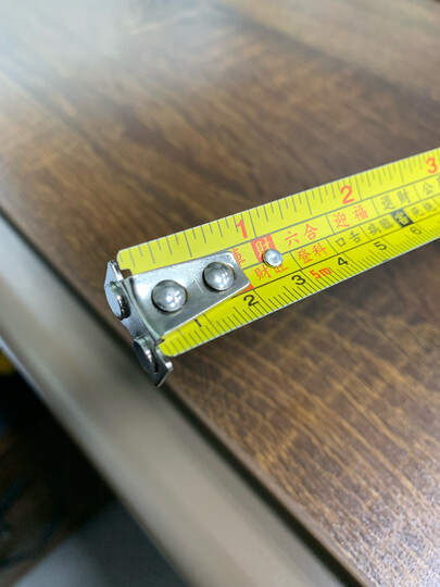 藤原钢卷尺 家用木工不锈钢高精度5m加厚加宽米尺盒身高测量工具 5米