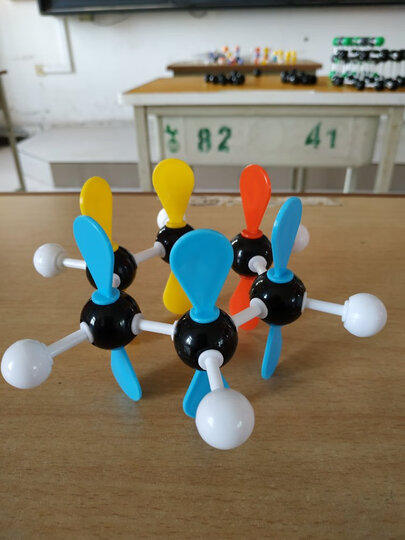 高中化学实验器材球棍比例演示碳60轨道杂交电子云二氧化硅 晒单图
