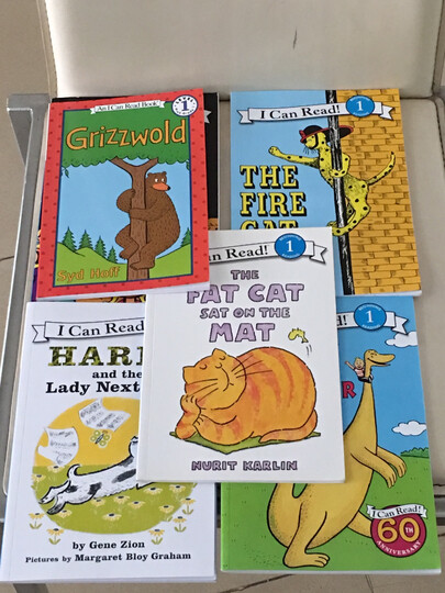 the fat cat sat on the mat (i can read, level 1)胖猫坐在垫子上