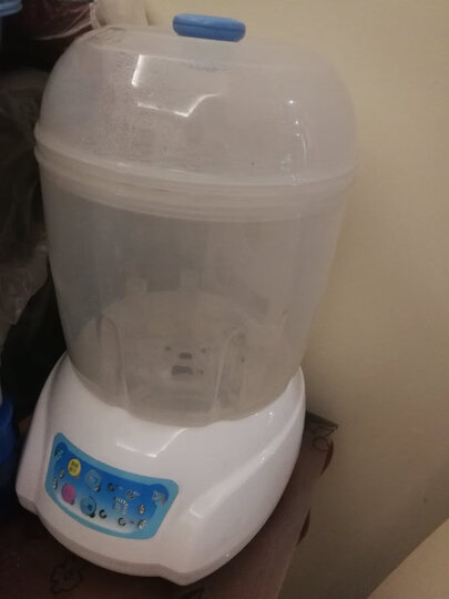小白熊婴儿奶瓶消毒器【带烘干】/宝宝消毒锅hl-0681 晒单图