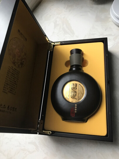 君品)500ml:"包装严实安全,木盒包装,大气上档次,比普通1988看起来好